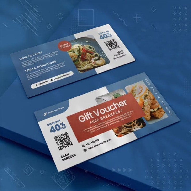 In phiếu quà tặng